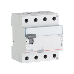 Legrand TX3 УЗО 4P 63A 30MA (AC) 403010 - фото 67079
