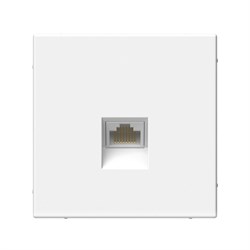 ArtGallery Лотос Розетка компьютерная RJ45, кат. 6A, механизм GAL001386 - фото 68841