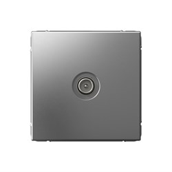 ArtGallery Сталь TV Розетка оконечная 1DB, механизм GAL000991 - фото 68946
