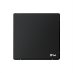 ArtGallery Карбон Переключатель 1-клавишный IP44, 10АХ, механизм GAL441061 - фото 69274