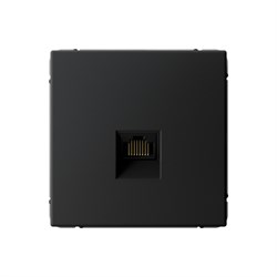 ArtGallery Карбон Розетка компьютерная RJ45, кат. 6A, механизм GAL001086 - фото 69313