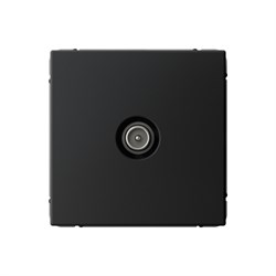 ArtGallery Карбон TV Розетка оконечная 1DB, механизм GAL001091 - фото 69316
