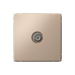 ArtGallery Песочный TV Розетка оконечная 1DB, механизм GAL001291 - фото 69415