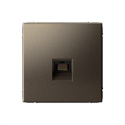 ArtGallery Мокко Розетка компьютерная RJ45, кат. 6A, механизм GAL000686 - фото 69556