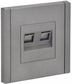 FORTE&PIANO Роз. комп. 2-ая RJ45 кат.5E FP533 ст. IEK FP-K20-1-K46 - фото 69727