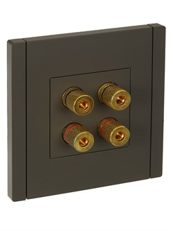 FORTE&PIANO Аудиорозетка 4-мест. FP339 сер. IEK FP-S40-K03 - фото 69786