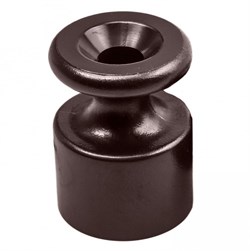 Bironi Ришелье пластик коричневый изолятор 10шт/уп R1-551-22-10 - фото 70068