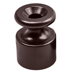 Bironi Ришелье пластик коричневый изолятор 300шт/уп R1-551-22-300 - фото 70082