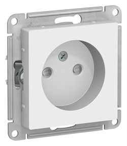 Systeme Electric AtlasDesign Лотос Розетка б/з со шторками, 16А, механизм ATN001349 - фото 70711