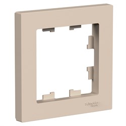 Systeme Electric AtlasDesign песочный рамка 1-ая ATN001201 - фото 70851