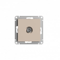 Systeme Electric AtlasDesign песочный розетка TV оконечная 1DB, механизм ATN001291 - фото 70891