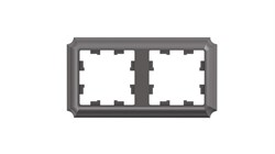 Systeme Electric AtlasDesign Antique мокко рамка 2-ая, универсальная ATN100602 - фото 71134