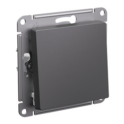 Systeme Electric AtlasDesign базальт выключатель 1-клавишный, сх.1, 10АХ, механизм ATN001411 - фото 71215