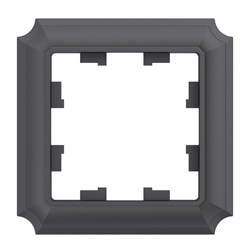 Systeme Electric AtlasDesign Antique базальт рамка 1-ая ATN101401 - фото 71260