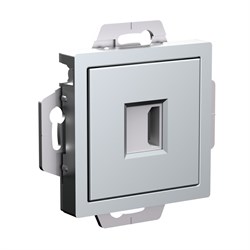 Systeme Electric AtlasDesign алюминий розетка HDMI, механизм ATN000380 - фото 71357