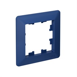 Systeme Electric AtlasDesign Air Аквамарин/дымчатый черный Рамка 1-ая ATN221101 - фото 71536