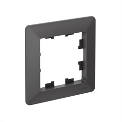 Systeme Electric AtlasDesign Air Базальт/дымчатый черный Рамка 1-ая ATN221401 - фото 71538