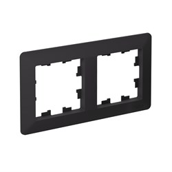 Systeme Electric AtlasDesign Air Карбон/дымчатый черный Рамка 2-ая ATN221002 - фото 71555