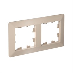 Systeme Electric AtlasDesign Air Песочный/дымчатый белый Рамка 2-ая ATN221202 - фото 71556