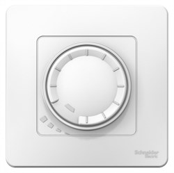 Blanca внутренняя белый светорегулятор (диммер) поворотно-нажимной 400Вт BLNSS040011 - фото 72482