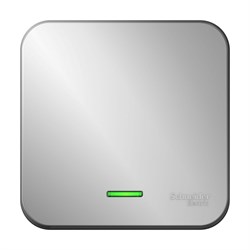 Blanca наружняя алюминий переключатель 1-клавишный с подсветкой 10А, 250B, изолированная пластина BLNVA106113 - фото 72572