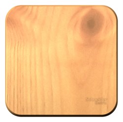 Blanca наружняя ясень выключатель 1-клавишный 10А, 250B, изолированная пластина BLNVA101015 - фото 72725