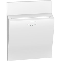 BTicino Living now белый лицевая панель для карточного выключателя 3 мод KW22 - фото 72879
