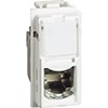 BTicino Living now белый розетка компьютерная RJ45 cat6a STP 1 мод KW4279C6AS - фото 73016