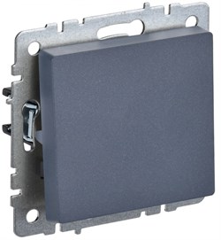 IEK Brite Base маренго выключатель 1-клавишный 10А BR-V10-0-10-K35 - фото 73180
