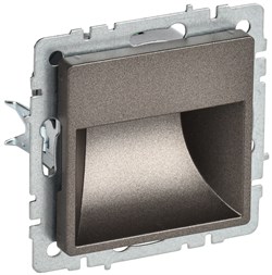IEK Brite Base тёмная бронза подсветка LED встр BR-FL20-K45 - фото 73410