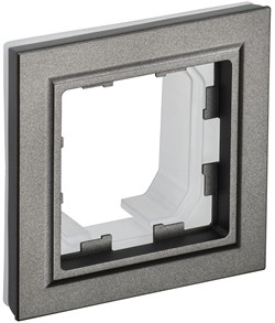 IEK Brite Base тёмная бронза рамка 1 место IP44 BR-M12-44-K45 - фото 73548