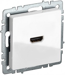 IEK Brite Base белый розетка HDMI BR-H10-K01 - фото 73572