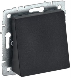 IEK Brite Base чёрный вывод кабеля BR-VK10-0-K02 - фото 73678
