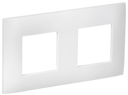 IEK SKANDY Арктический белый Рамка 2-ая SK-F02W SK-M22-K01 - фото 73898