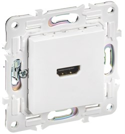 IEK SKANDY Арктический белый Розетка HDMI SK-H01W SK-H10-K01 - фото 74216