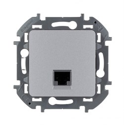 Legrand Inspiria алюминий информационная розетка RJ 45 - категория 5e - UTP 673827 - фото 74640