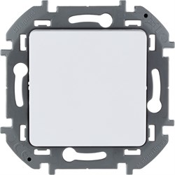 Legrand Inspiria белый выключатель одноклавишный 10 AX - 250 В 673600 - фото 74645
