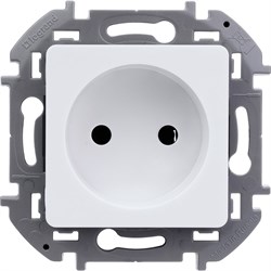 Legrand Inspiria белый розетка 2К - 16 А - 250 В 673710 - фото 74684