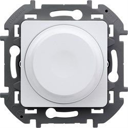 Legrand Inspiria белый светорегулятор поворотный без нейтрали 300Вт 673790 - фото 74709