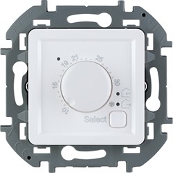 Legrand Inspiria белый термостат с внешним датчиком для тёплых полов 673810 - фото 74712