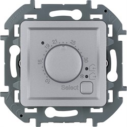 Legrand Inspiria алюминий термостат с внешним датчиком для тёплых полов 673812 - фото 74713