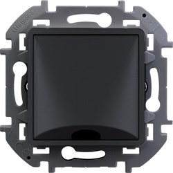 Legrand Inspiria антрацит вывод кабеля с зажимом для крепления 673893 - фото 74742