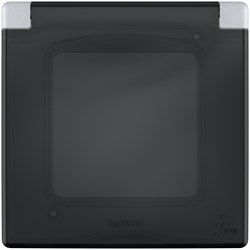 Legrand Inspiria алюминий рамка с защитной крышкой IP 44 673922 - фото 74747