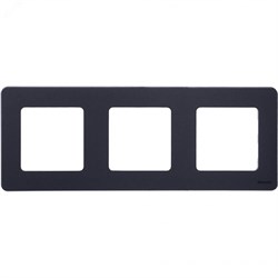 Рамка 3-м Inspiria антрацит Leg 673953 pe657508 - фото 74841