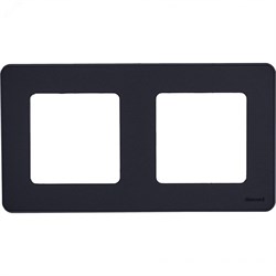 Рамка 2-м Inspiria антрацит Leg 673943 pe657506 - фото 74856