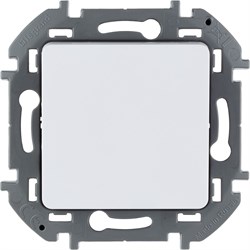 Legrand Inspiria белый переключатель промежуточный - винтовые клеммы 10 AX - 250 В 673680 - фото 74861