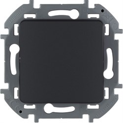 Legrand Inspiria антрацит переключатель промежуточный - винтовые клеммы 10 AX - 250 В 673683 - фото 74863