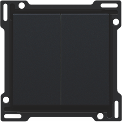 Niko Черный Клавиша двойная 161-61505 - фото 75246