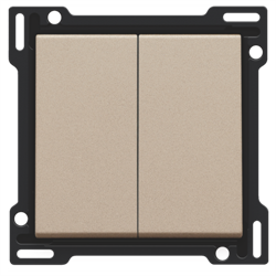 Niko Шампань Клавиша двойная 157-61505 - фото 75346