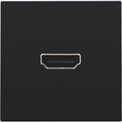 Niko Черный Розетка  HDMI/HDMI 161-69417 - фото 75554